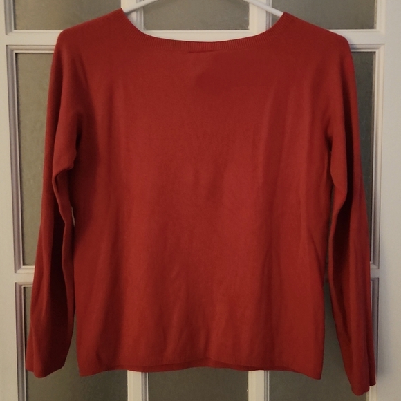 🇺🇲*** Talbots Red Sweater - Picture 2 of 7